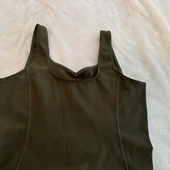 Maacie NWT Olive Green Jumpsuit/Romper Pregnancy Shapewear Size M - Picture 8 of 11